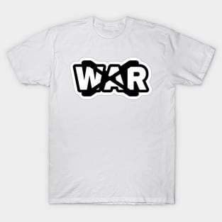 X WAR Sticker - Front T-Shirt